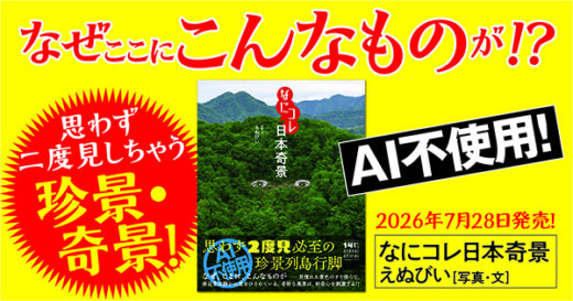 ここは異世界への入口…!?　SNSで話題沸騰！　日常に潜む「違和感」をとらえた「奇景」写真集