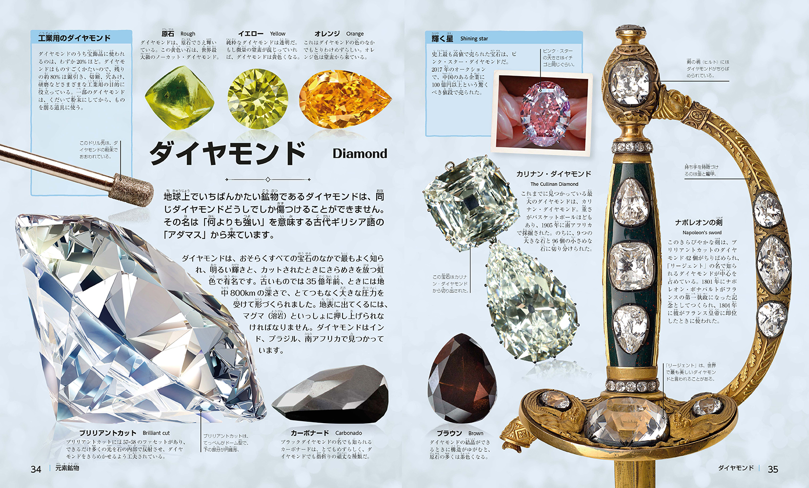 地球の宝もの!宝石・結晶・鉱物・岩石 大図鑑
