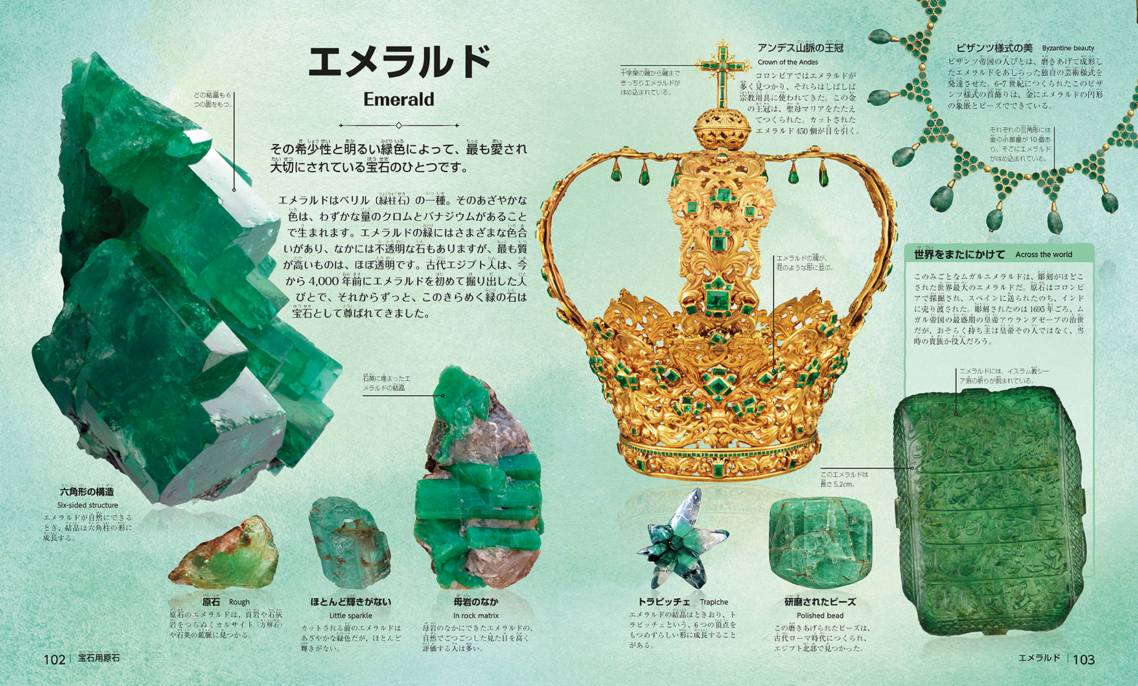 地球の宝もの!宝石・結晶・鉱物・岩石 大図鑑